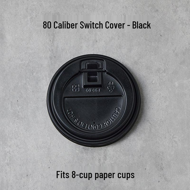 Cork Disposable Coffee & Milk Tea Paper Cup with Lid - Customizable and Portable In Various Sizes