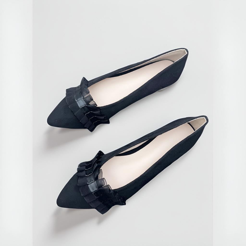 Fashion Flat Shoes for Women 2025 Spring and Autumn New Shallow Mouth Flat Bottomed Pointed Toe Large Sized Women's Shoes loafers women