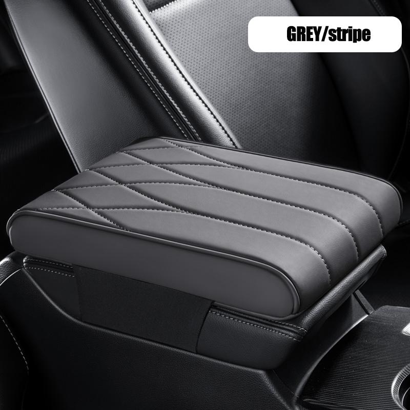 Auto Streifen Armlehnenpolster Matte Auto Mittelkonsolenpolster Memory-Schaum Armlehnenbox Handauflage Kissen Universell passend für die meisten Fahrzeuge
