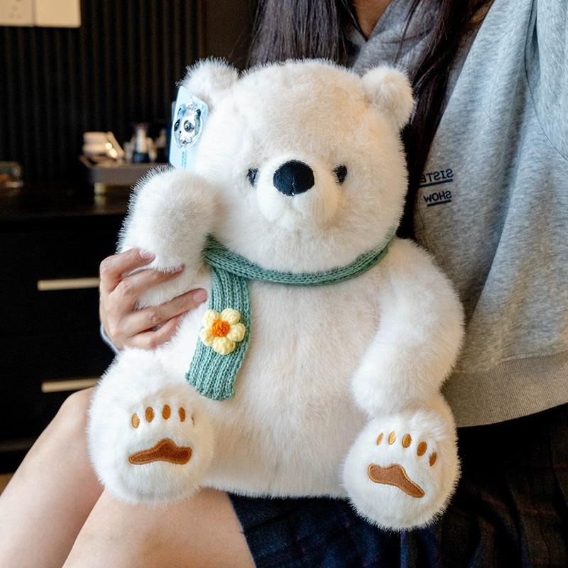 Новая игрушка-обнимашка Гигантская панда, милая плюшевая игрушка 25cm