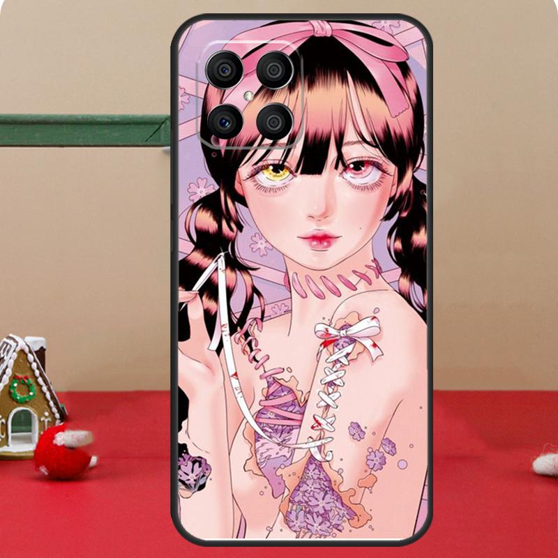 

Мультяшный Эстетичный Чехол Для Девочки Для Honor Magic 6 7 8 Pro Honor 400 200 70 90 Lite X8c X8b X9a X9b X9c X9d Win RT Чехол Honor 70 Lite