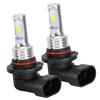 2pcs H10 9145 80W 8000K White LED Fog Light Bulb 12 24V Universal Replacement