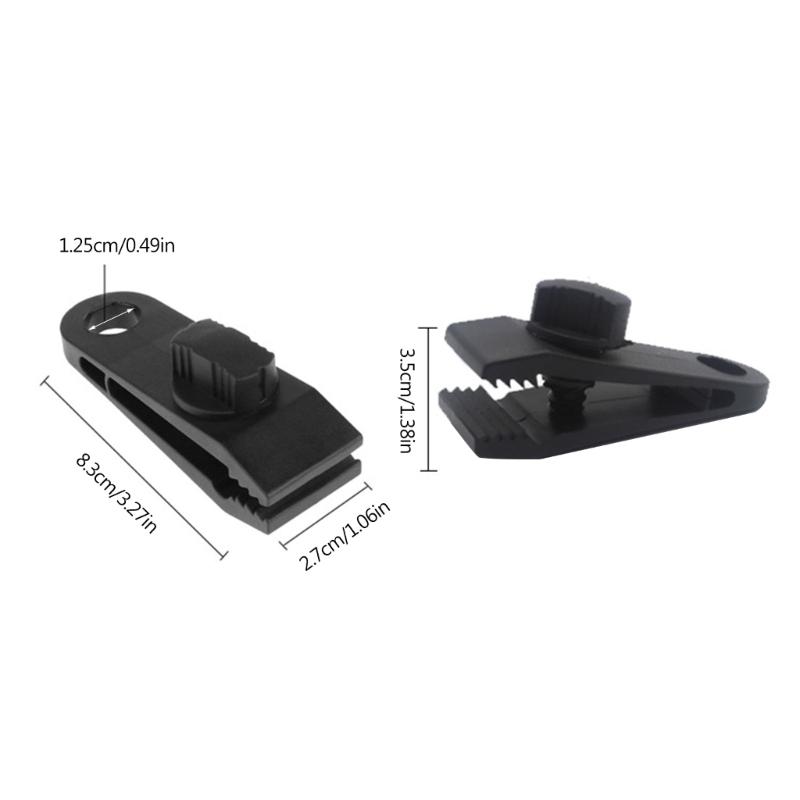 10 Stück Zeltclip Plane Clip Klemme Camping Schloss Griff Zeltclip Markisen Windseil Klemme Schwerlast Planenclip Set