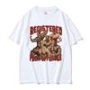 Lustiges Kevin Levrone Fitnessstudio Bodybuilder Grafik T-Shirt Herrenmode Rundhals Kurzarm T-Shirts Vintage Oversized Baumwoll T-Shirt