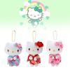 Keychain Plush Kimono Pendant Bag Decoration Tourist Gift Souvenir