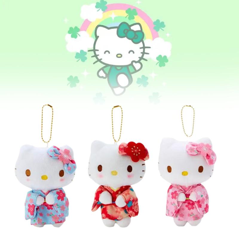 Keychain Plush Kimono Pendant Bag Decoration Tourist Gift Souvenir