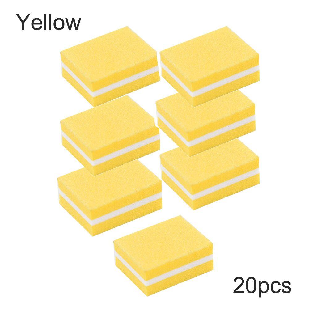 Strips Manicure Tool Colorful Sponge Nail Sanding Buffer Mini Nail File Polishing Block Nail Polish