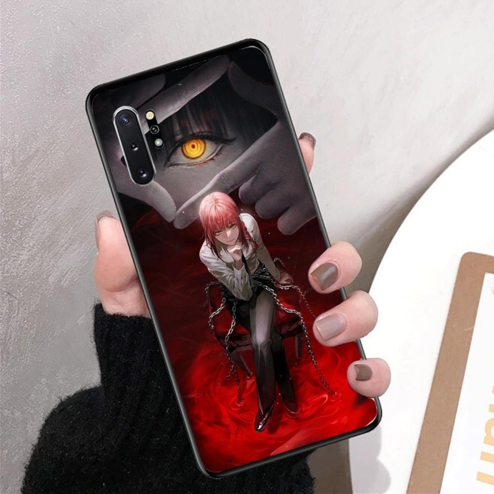 Chainsaw Man Makima Phone Case For Samsung Note 8 9 10 20 Pro Plus Lite M 10 11 20 30 21 31 51 A 21 22 42 02 03