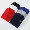 Tluoman Customizable Unisex Long-Sleeve Polo Shirt