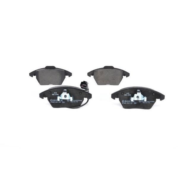 Kit de plaquettes de frein, frein à disque BOSCH 0986424797