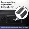 1Pair Seat Adjustment Button Compatible with Tesla Model 3/Y    2024, Seat Adjustment Button Cover Replacement, Replaces Part 1098842-00-D,