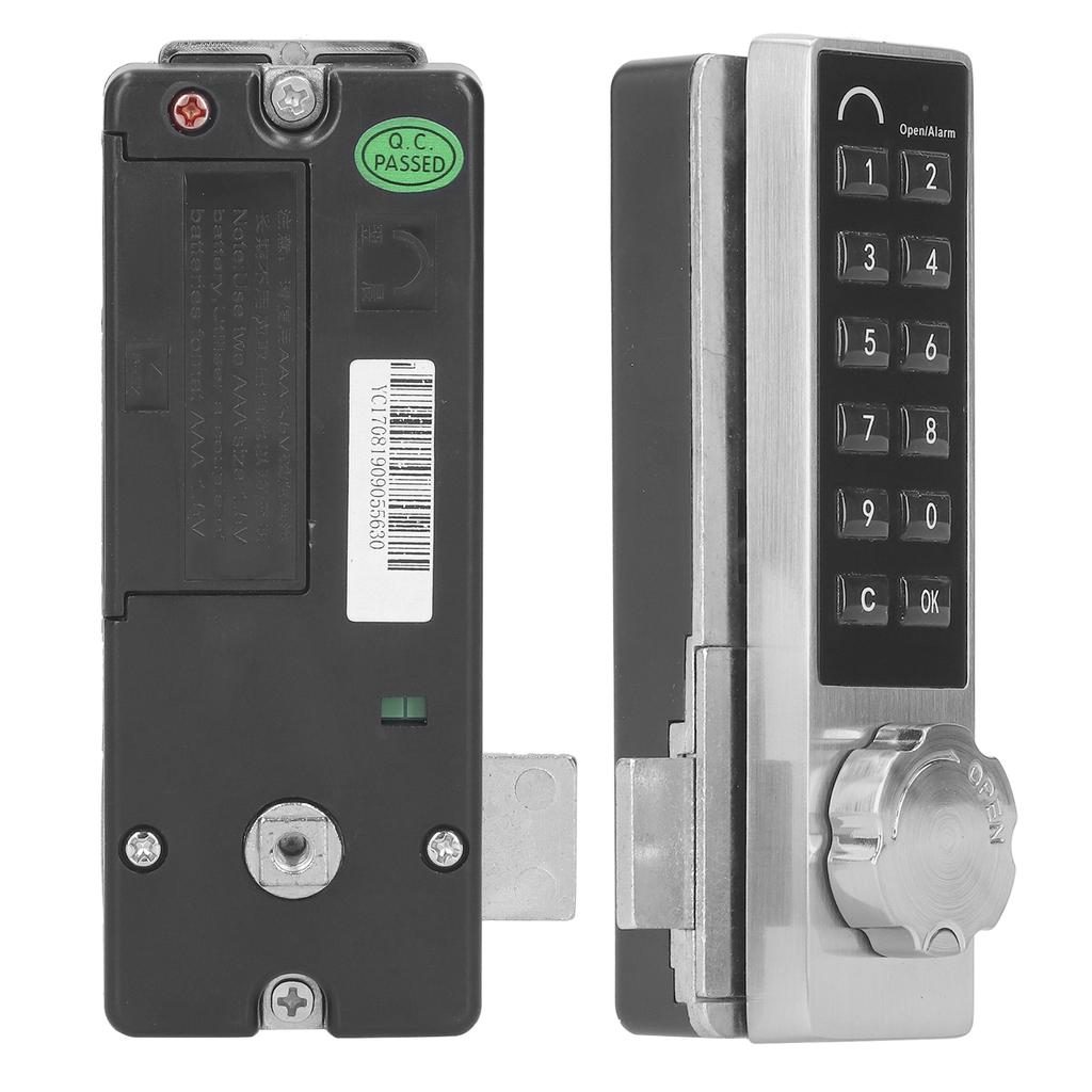 Electronic Keypad Door Lock Intelligent Password 1?15 Digits Unlocking for Sauna File Cabinet Drawer