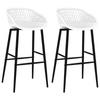 Day and Night - Day and Night Kitchen Stools 2 Units White