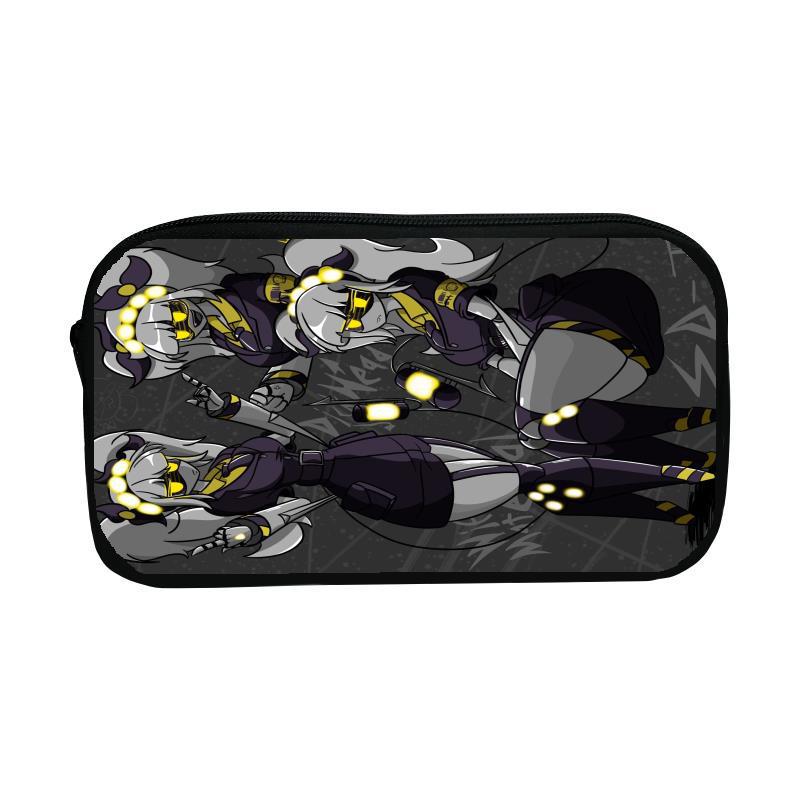 Inorganic Killer Murder Drones Large-Capacity Pencil Case for Students - Boys & Girls Stationery Bag