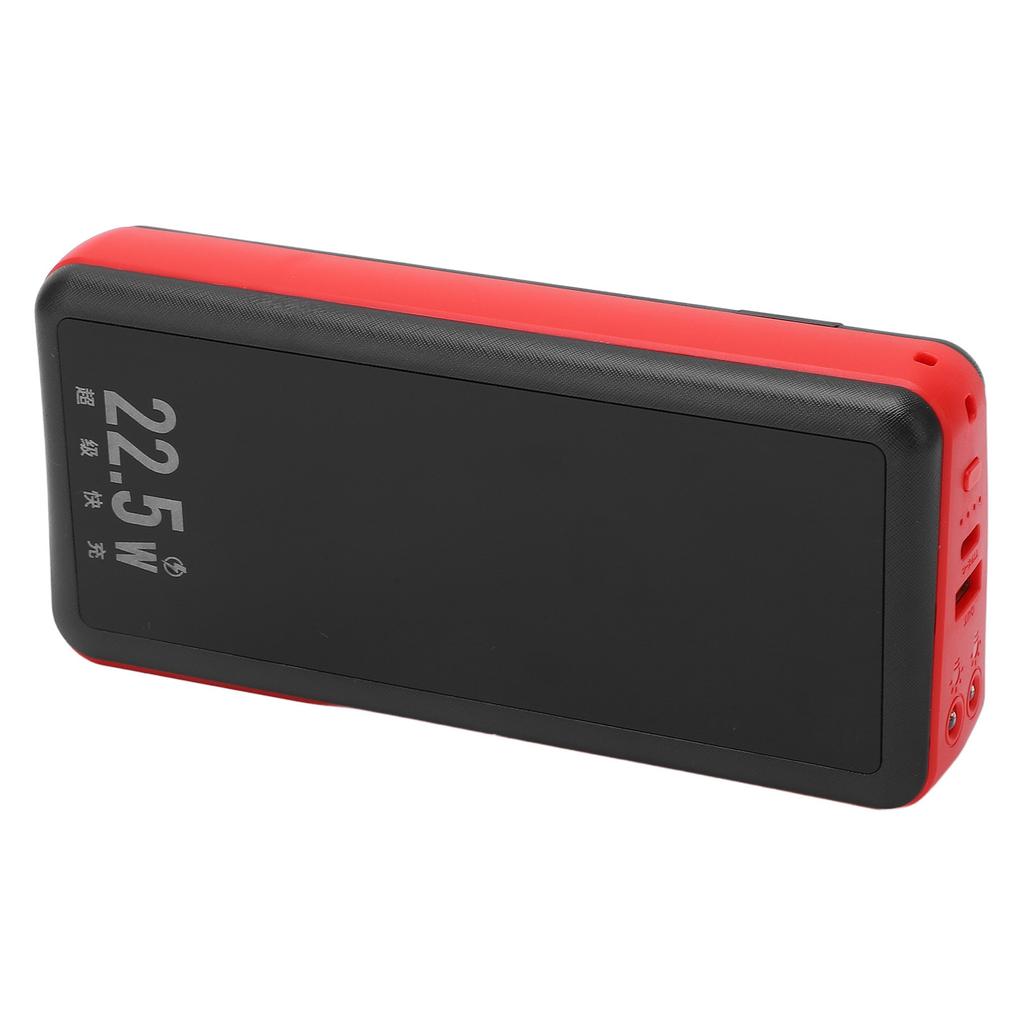 Tragbares Ladegerät 30000mAh Solar Schnellladung LED Notlicht Powerbank für Outdoor