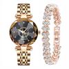 Hot Sale Niche High Value Women's Watch Fashion Heart of the Ocean Quartz Watch Diamond Watch Simple