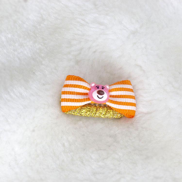 Bowknot Dog Hair Clip for Yorkshire Terrier, Teddy, Schnauzer, Maltese