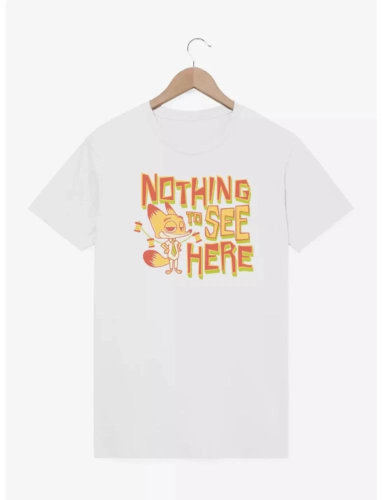 Zootopia 2 Nothing To See Here Nick T Shirt Size S 4XL Gift For Friends S
