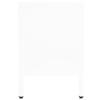 Vidaxl Szafka Pod Telewizor, Biała, 90X30X44 Cm, Stal I Szkło