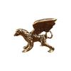 Mässing Drakeserie Antika Ornament Hantverk Koppar Skrivbord Hemdekoration