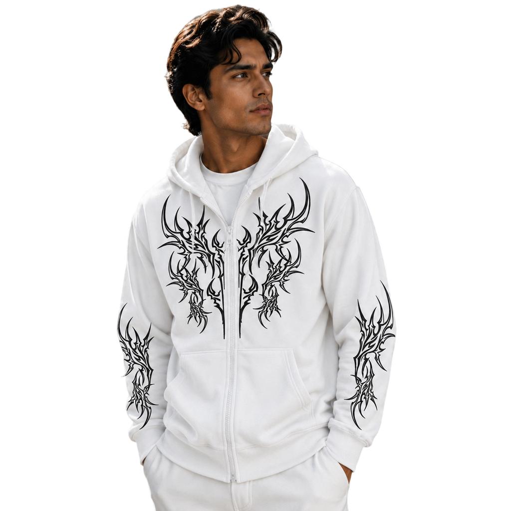 Men's Athletic Pullover Hoodie for Fall