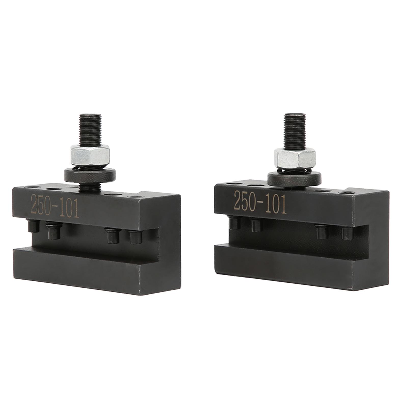 

2Pcs Quick Changing Boring Tool High Hardness High Carbon Steel CNC Fixture 250‑101