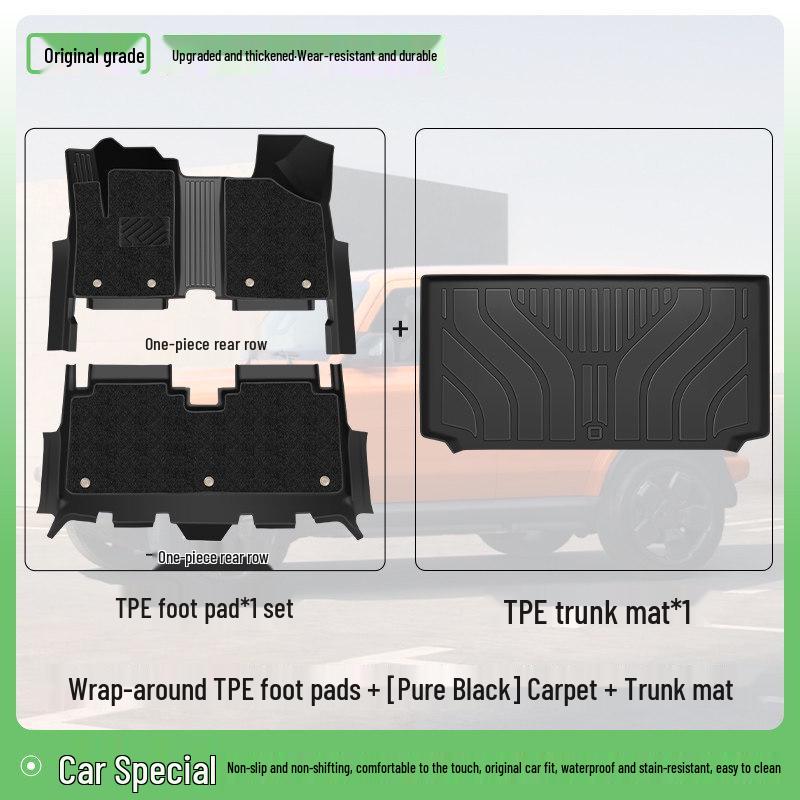 Chery iCAR V23 2026 Full Coverage TPE Floor Mats & Accessories