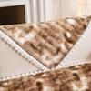 Flannel Sofa Cushion Autumn And Winter Soft And Warm  New Leather Sofa Cover Non-Slip Cover Cloth Towel Seat Cushion