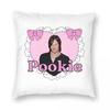 Norman Reedus Pookie Lace Heart Square Pillowcase Polyester Linen Velvet Pattern Zip Decor Home Cushion Cover Wholesale