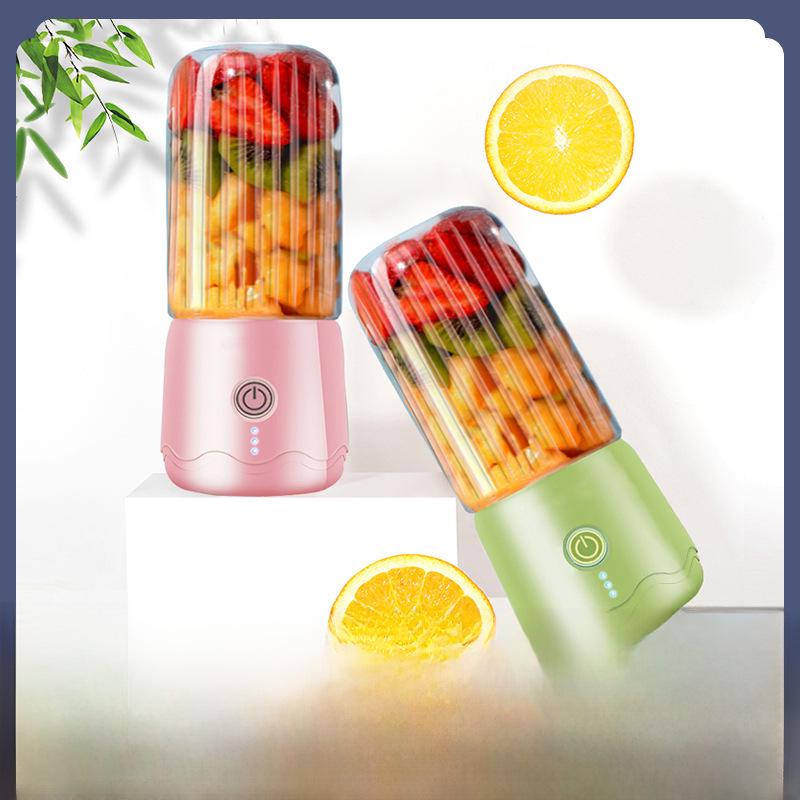 StrideBox Multifunctionele draagbare mini elektrische sapcentrifuge - Draadloze kleine huishoudelijke blender
