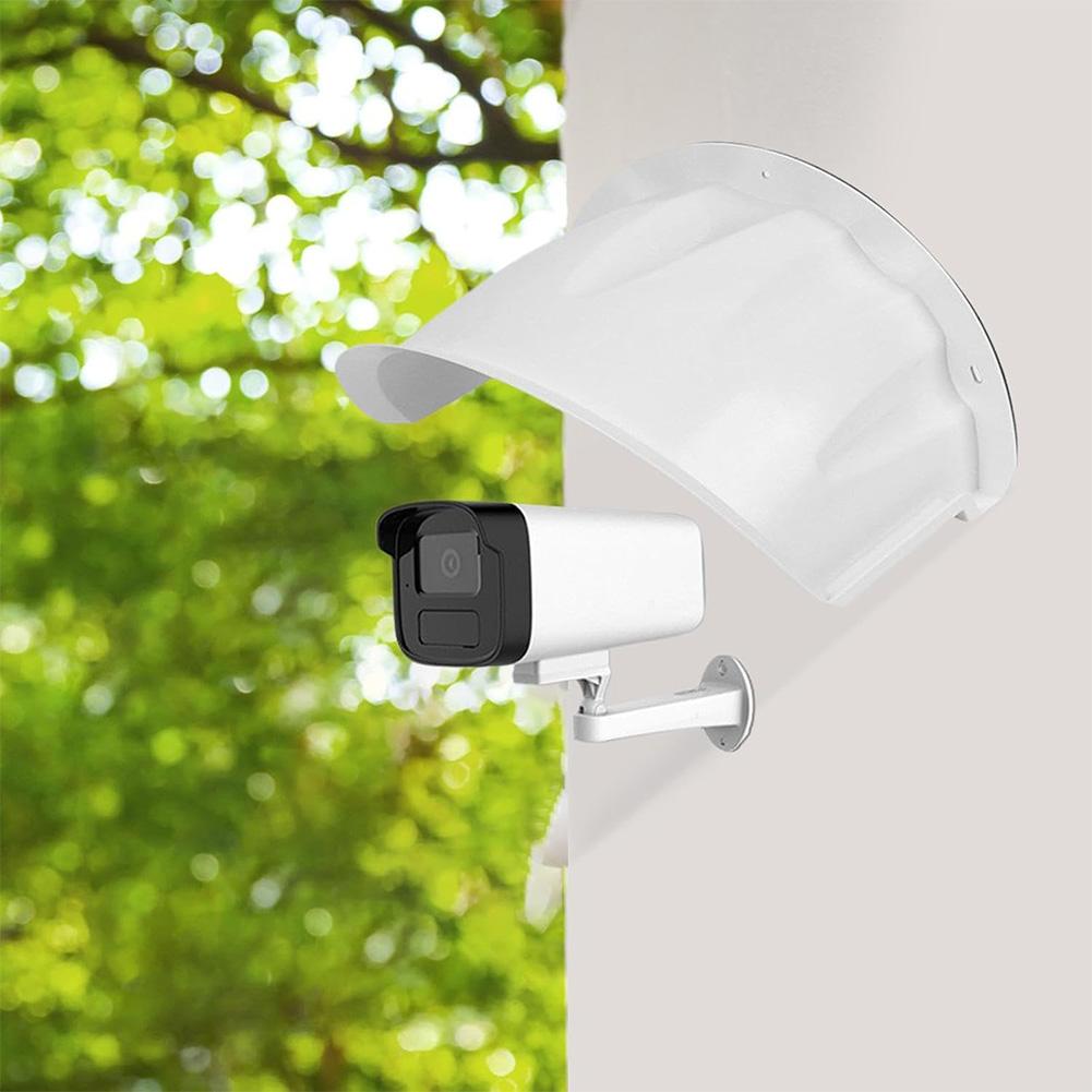 Outdoor Protective Cover for Security Cameras Rain and Dust Shield Plastic Cap for Reliable Weather Protection