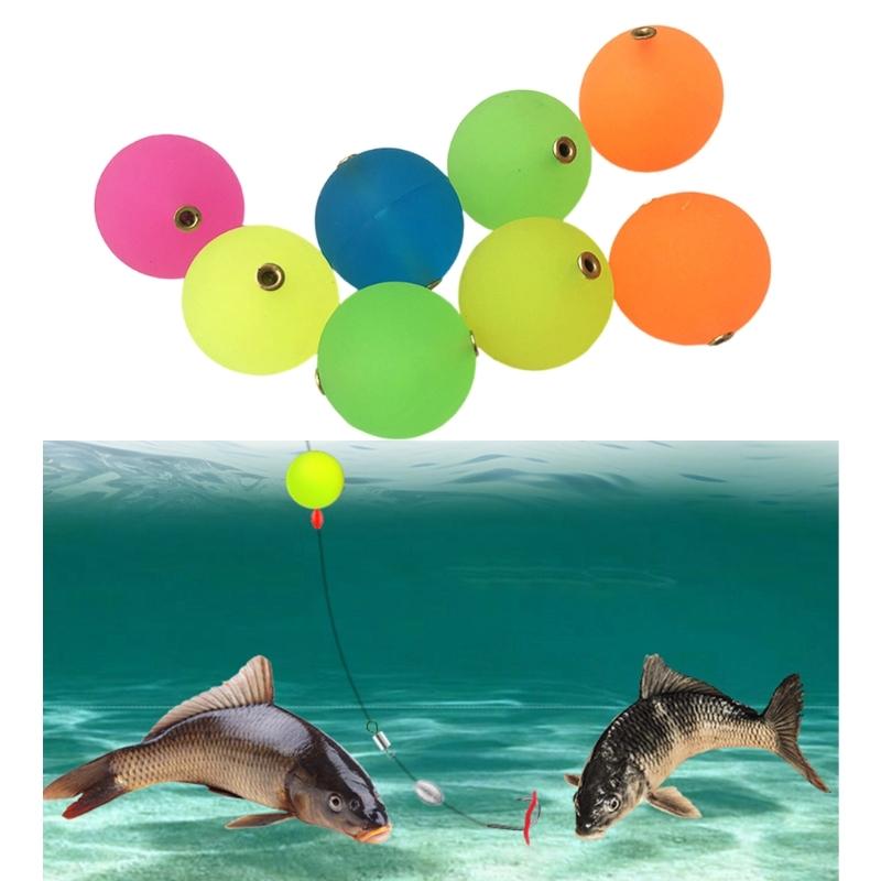 Fischereiköder Schwimmer Kugeln Harter Fischereiköder Schwimmkugeln Outdoor Schwimmendes Angelzubehör für Salzwasser Süßwasser