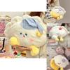 Moon Dumpling Design Plush Toy Cartoon Soft Cotton Cute Doll For Kids And Gift Giving