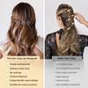 4/8 STuks Vrouwen Gevlochten Haarclips, 2025 Nieuwe Sprankelende Kristalsteen Haarclips, Korte Eendenbek Clips, Gevlochten voor Dames en Meisjes Kristalsteen