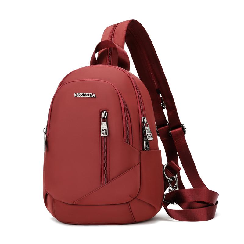 Multifunkční taška crossbody dámská náprsní taška malý batoh sportovní taška přes rameno