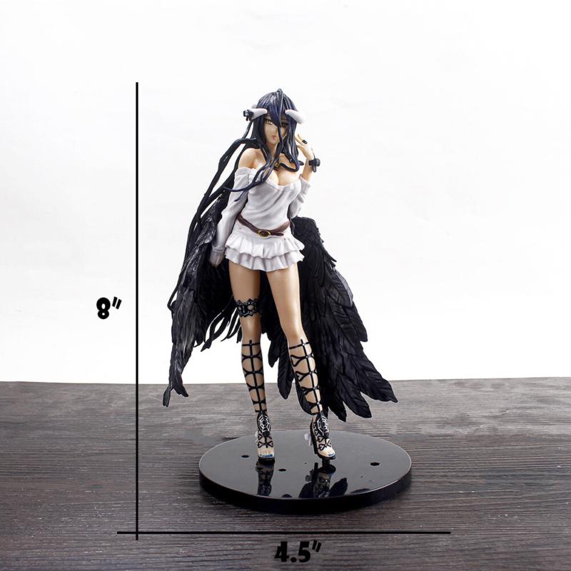 Anime Overlord Overseer of the Guardians Albedo PVC Figure Figurine Toy Gift US