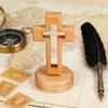 Wooden Easter Cross Decoration