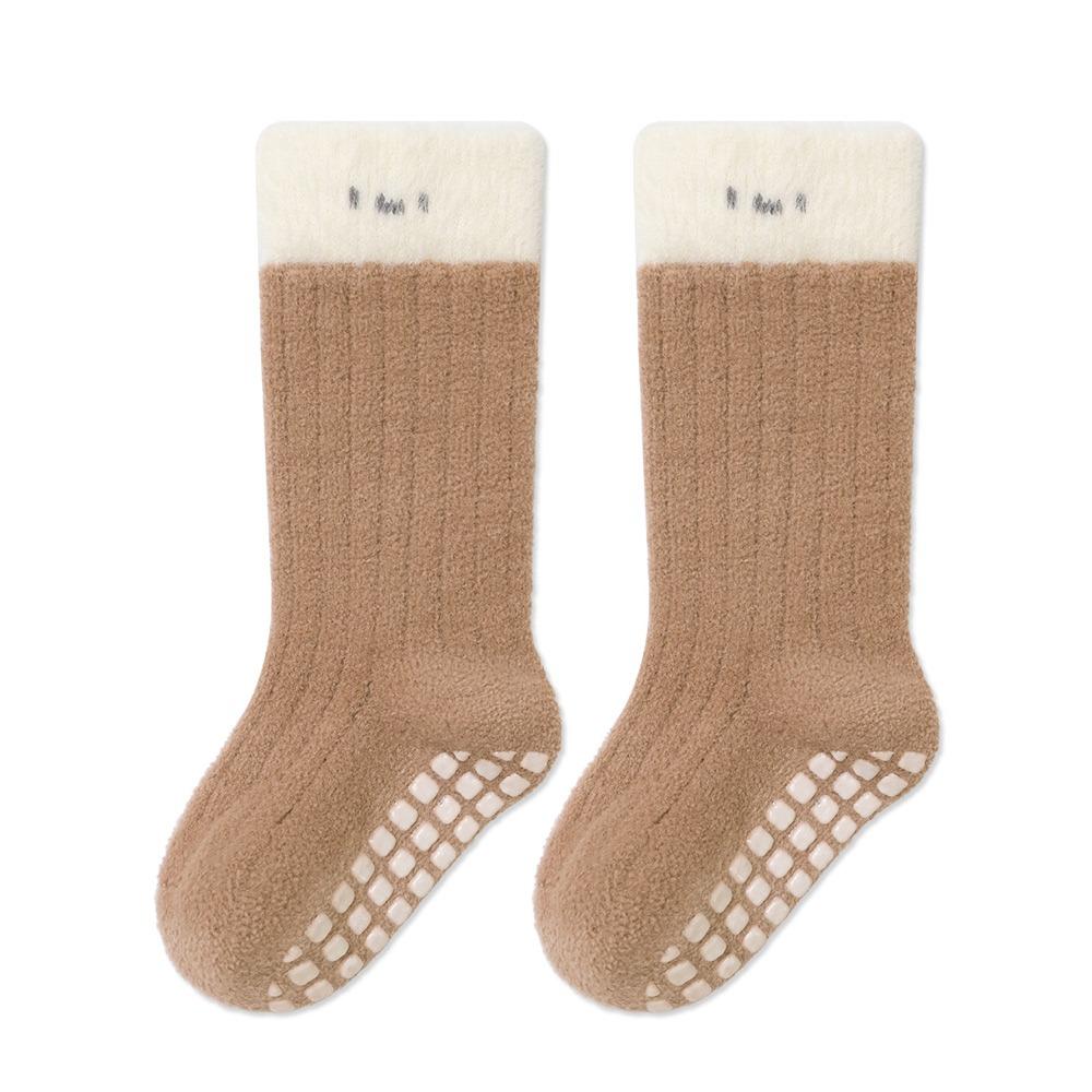 Fashion Winter Baby Socks Soft Warm Toddler Socks Thicken Cute Cartoon Floor Socks Boys Girls S света кофе