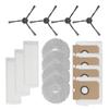 1 Set Main Side Brush Filter Mop Cloth Kit For Conga 13090 Spin Revol Home And Wash Vacuum Cleaner Accessories Spare To Replace