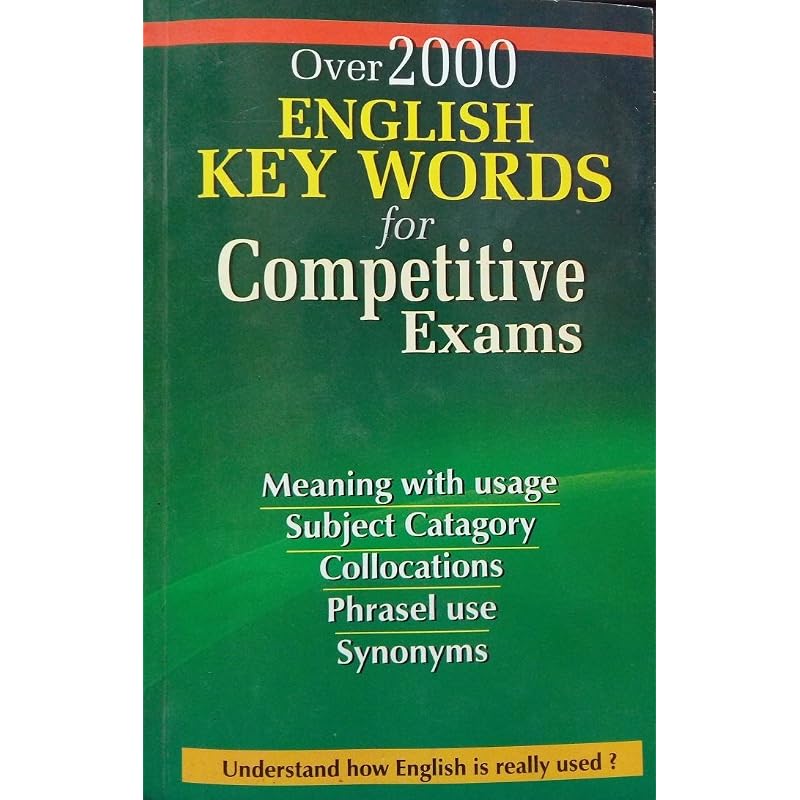 OVER 2000 ENGLISH KEYWORDS FOR COMPETITI