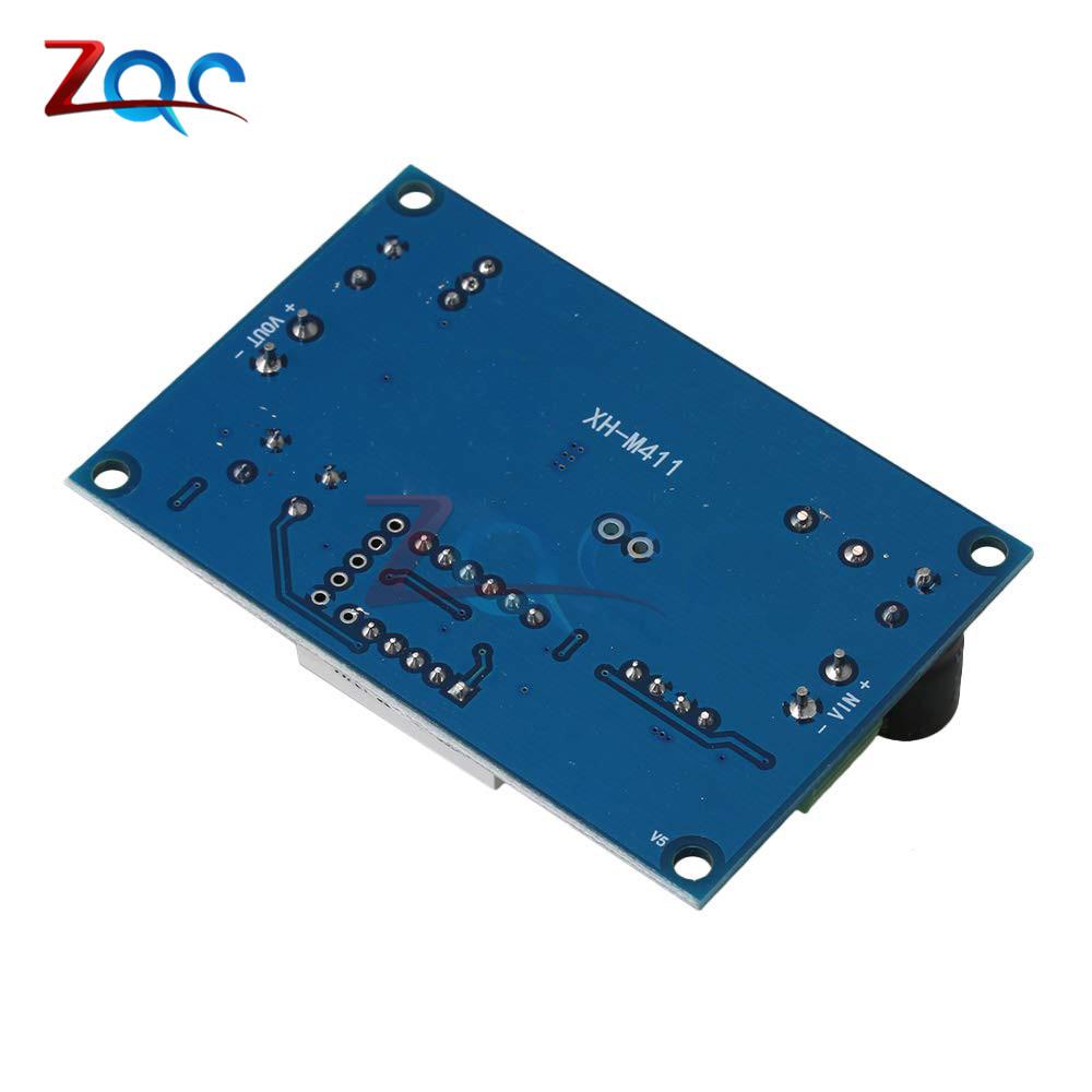 DC 3V-35V To DC 5V-45V Boost Module Digital Voltmeter DC-DC Step Up Module Boost Converter Board 5A Power Adjustable for Voltage