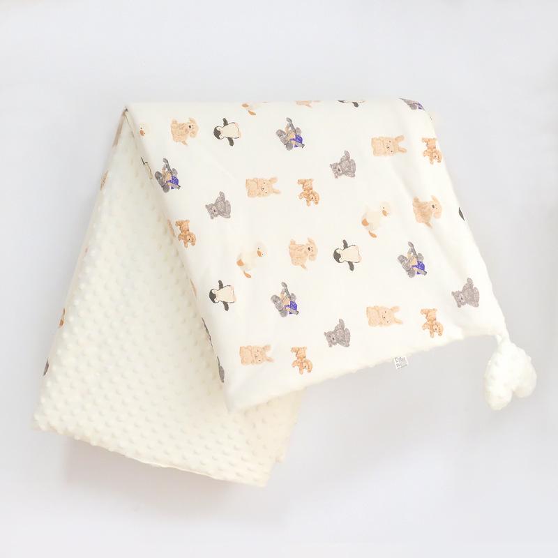 

Детское одеяло из соевого волокна: Мягкое, Успокаивающее Одеяло-Дуду и Пеленка для Новорожденных 110x140