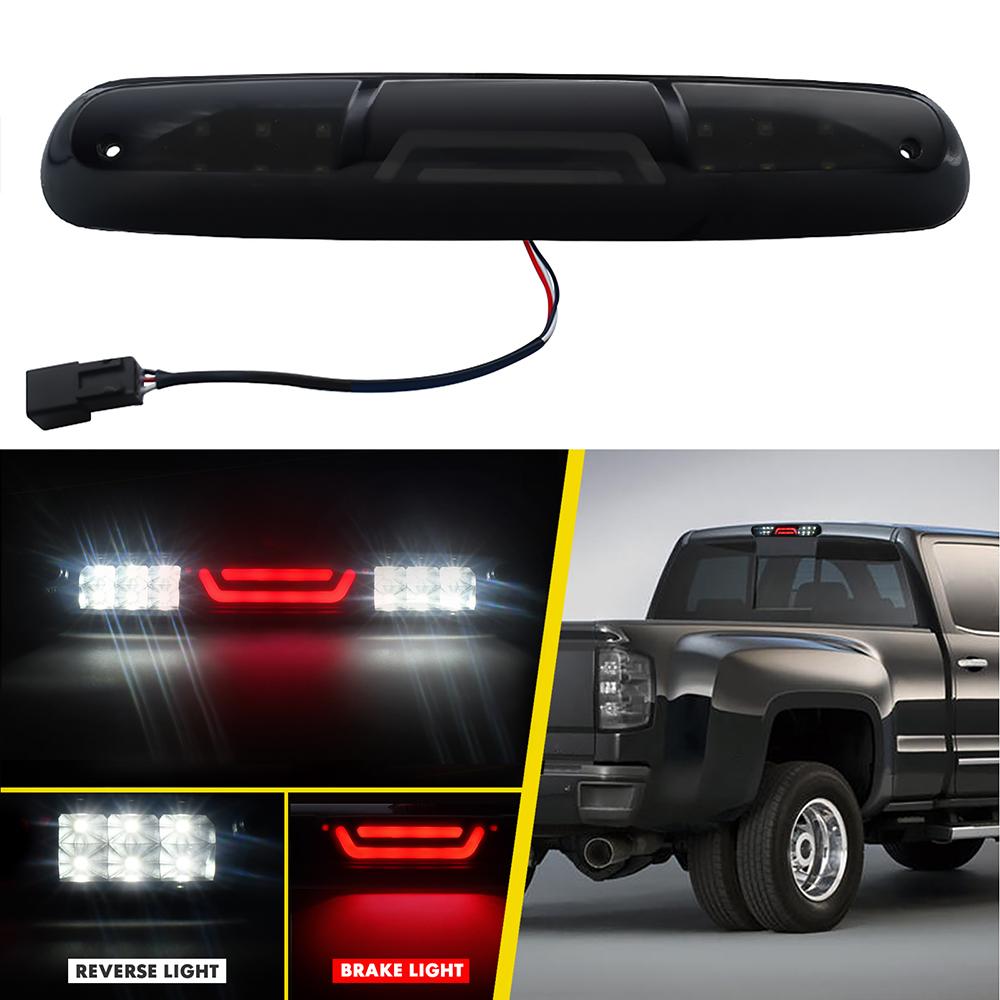 LED Third 3rd Brake Light High Mount Rear Cargo Stop Lamp for Chevy Silverado GMC Sierra 1500 2500 3500 HD Classic 2007-2013