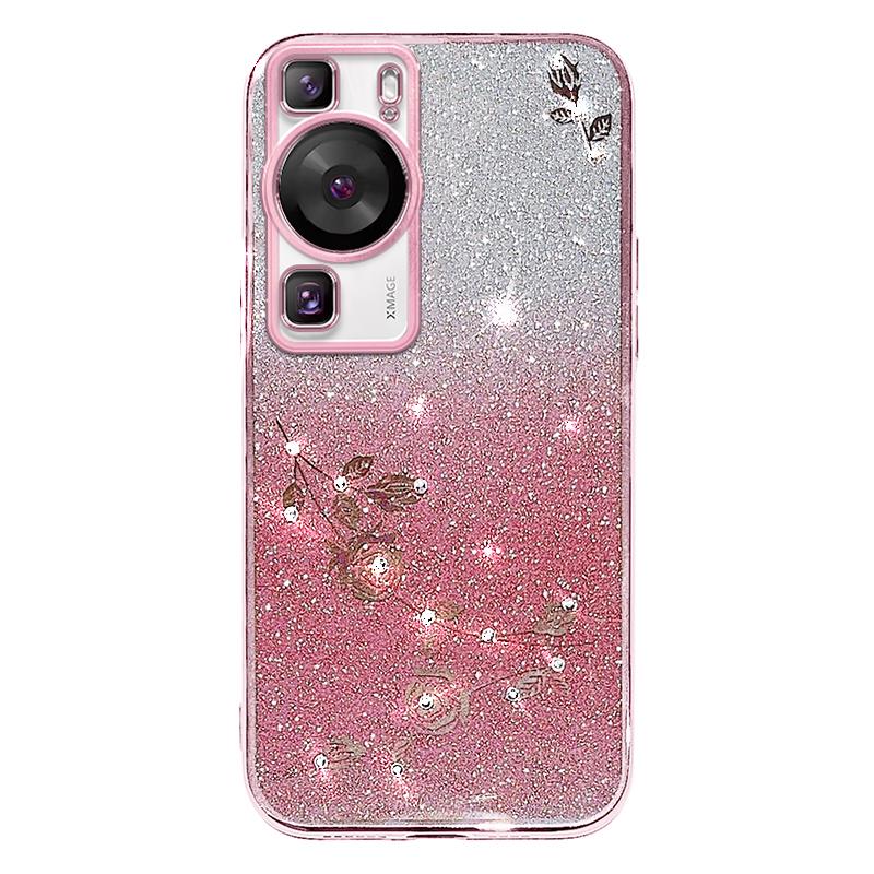 SoCoupel Für Huawei P30 P50 P40 P60 P70 Pro Lite Honor 70 90 Magic 5 Nova 9 8 Mate 40 50 60 Glitzer Strass Hülle