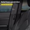Car Seat Belt Shoulder Pad Extended Leather Seat Belt Protector For BYD M6 G3 G5 T3 F3 F0 S6 S7 E5 E6 Tang Song Qing Yuan