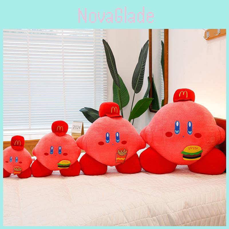 Adorable Pink Plush Toy Featuring Kirby Character Design Perfect For Collectors And Kids