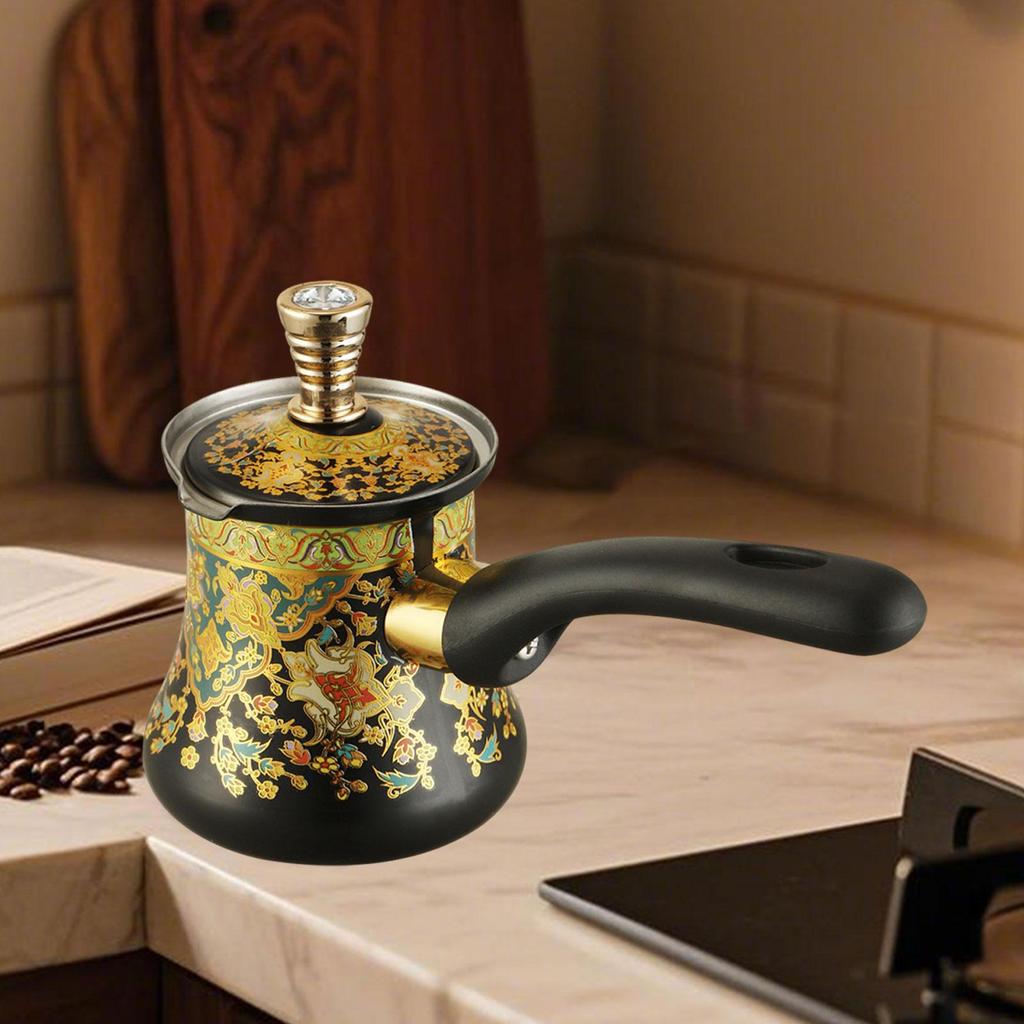 Coffee Pot Butter Milk Warmer Jug Chocolate Melting Teapot for Home Restaurant