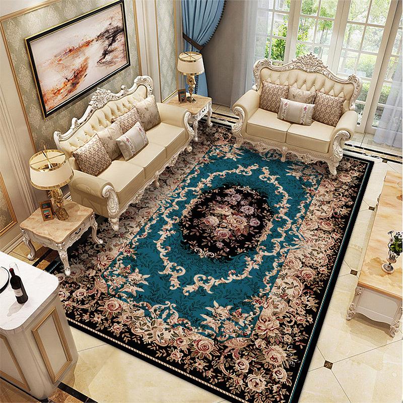 Persian Carpet Living Room Bedroom Home Sofa Tea Table Floor Mat Bedside Mat