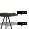 Outdoor Aluminum Alloy Folding Small Round Table Portable Adjustable Table Ultra Light Camping Tea Table Dining Table Self Driving Tour