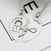 BLUELANS NECKLACE Wonderful Lock Key Pendant Necklace Love You Lovers I Heart Couple Jewelry Sweet Women Present